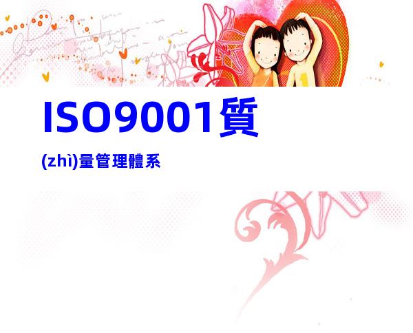 ISO9001質(zhì)量管理體系